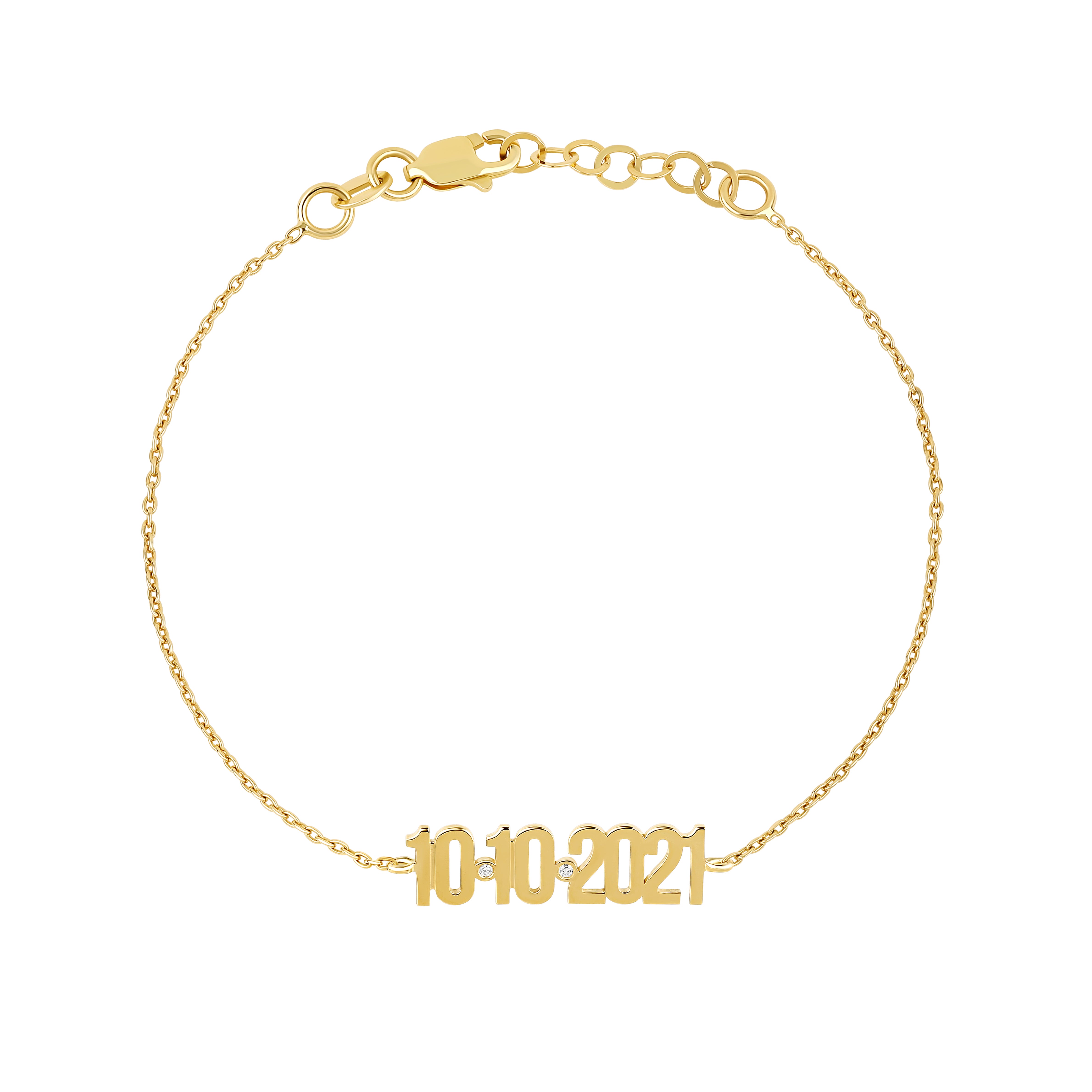 Custom Date Bracelet