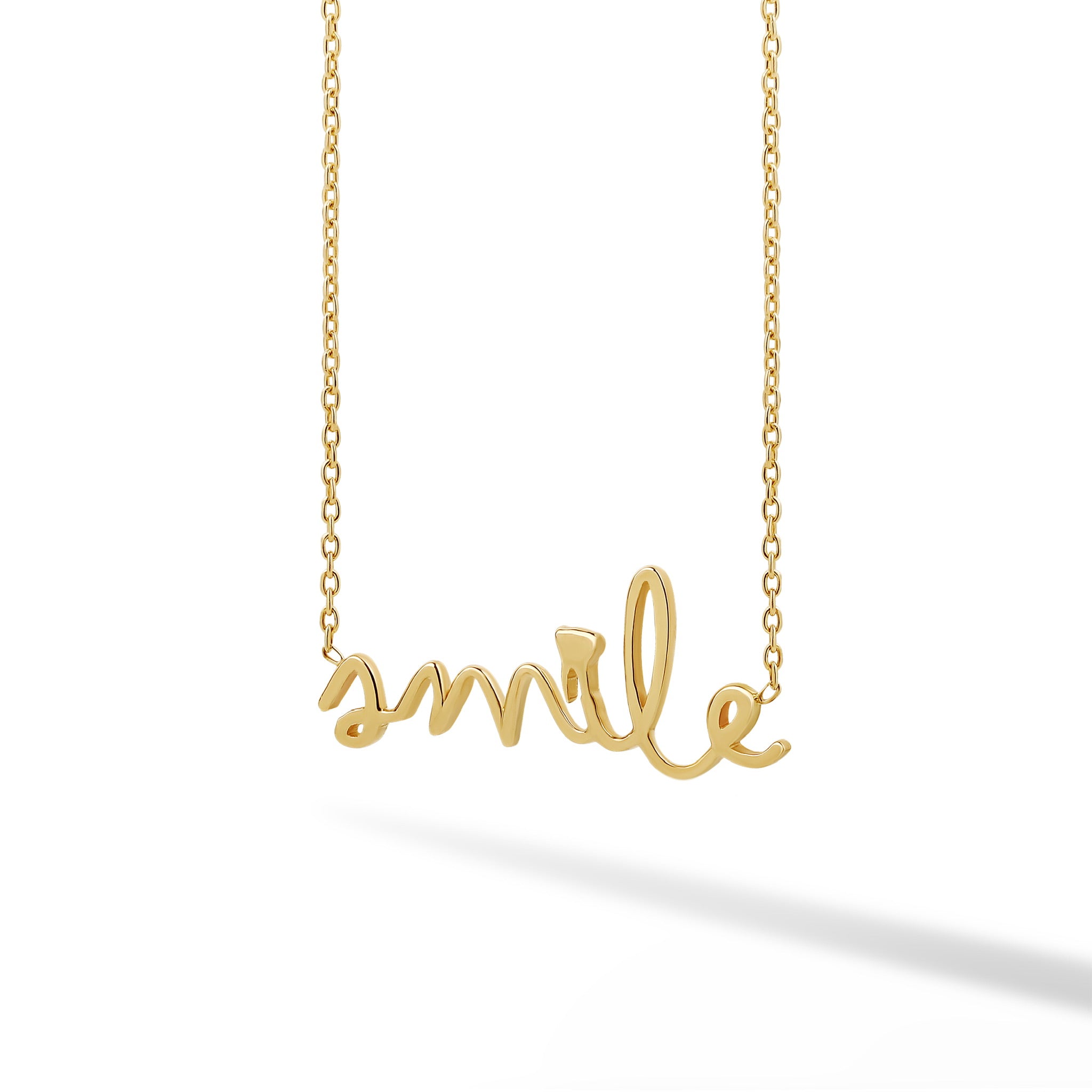 Dr. Andi x 770 14k Gold "Smile" Necklace