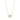 Bezel Set 1ct Emerald Cut Lab Diamond Solitaire Necklace