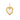 14k Solid Mini Heart Glass Charm Locket