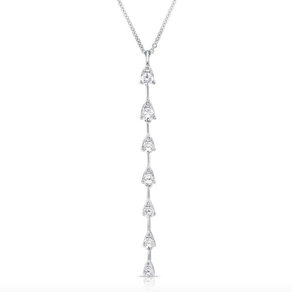 Illusion Diamond Drop Lariat