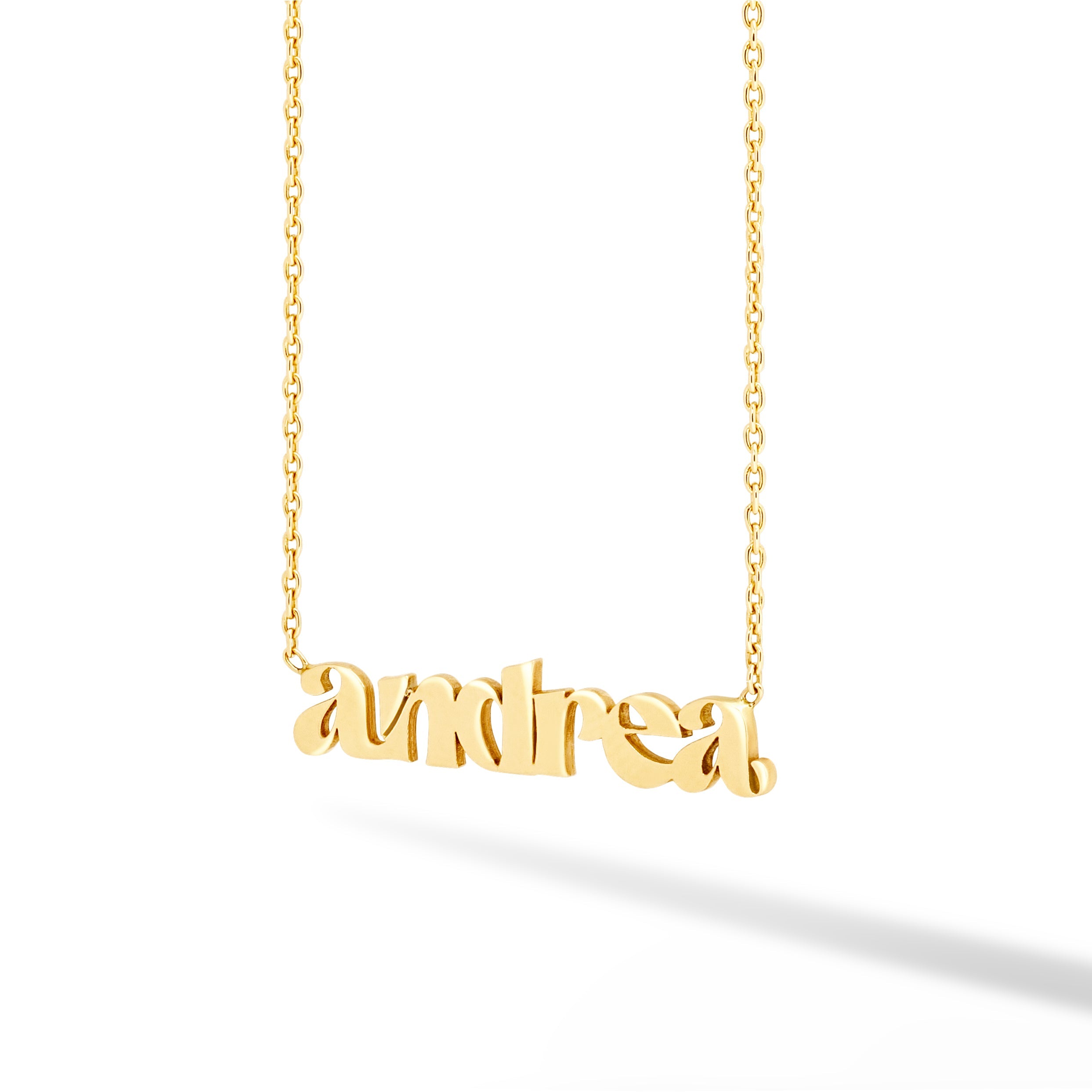 "Andrea" Name Necklace - SAMPLE