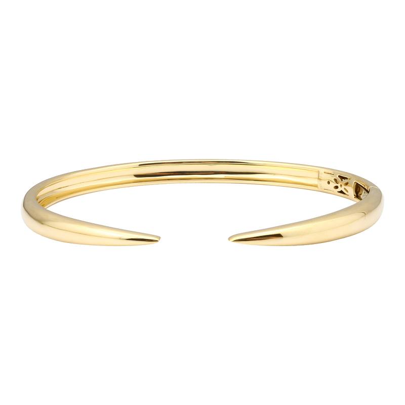 Solid Gold Claw Bangle – 770 Fine Jewelry